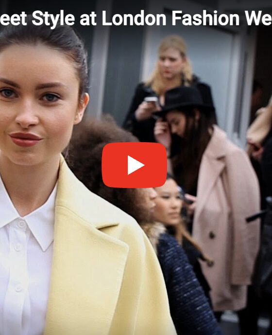 VIDEO: Street Style at London Fashion Week 2014